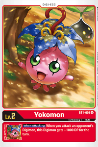 Yokomon BT1-001