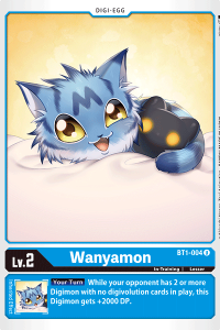 Wanyamon BT1-004