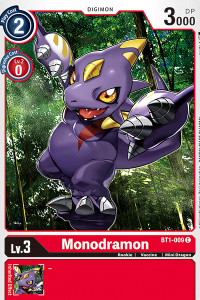 Monodramon BT1-009