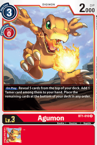 Agumon BT1-010