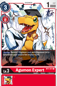 Expert Agumon BT1-011