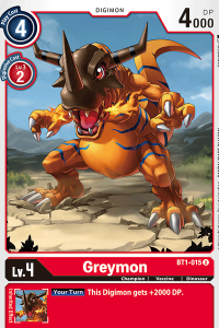 Greymon BT1-015