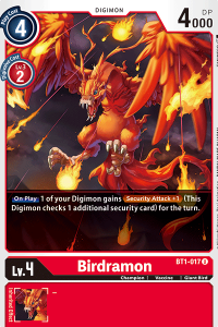 Birdramon BT1-017