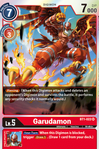 Garudamon BT1-022