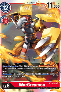 WarGreymon BT1-025