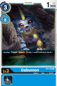 Gabumon BT1-029