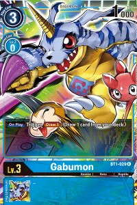 Gabumon BT1-029 Alt. Art