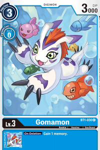 Gomamon BT1-030