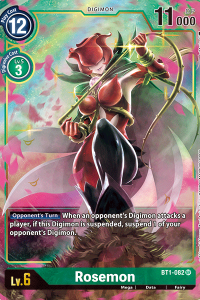 Rosemon BT1-082 Alt. Art