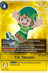 T.K. Takaishi BT1-087 Alt. Art