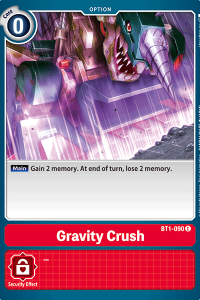 Gravity Crush BT1-090