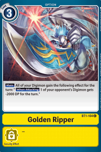 Golden Ripper BT1-104