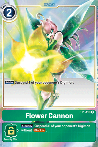 Flower Cannon BT1-110 Alt. Art