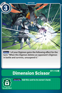 Dimension Scissor BT1-112