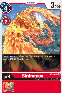 Birdramon BT2-012