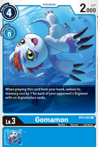Gomamon BT2-023