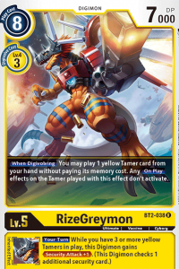 RiseGreymon BT2-038