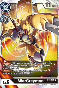 WarGreymon BT2-065