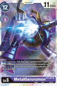 MetalGarurumon BT2-081