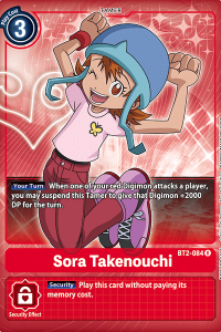 Sora Takenouchi BT2-084 Alt. Art