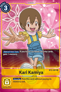 Kari Yagami BT2-087 Alt. Art