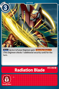 Radiation Blade BT2-092