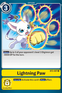 Lightning Paw BT2-097
