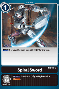Spiral Sword BT2-103