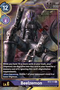 Beelzemon BT2-111 Alt. Art