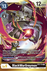 BlackWarGreymon BT2-112