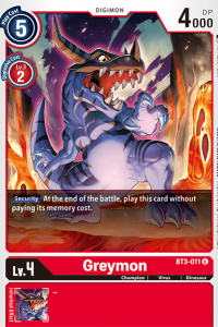 Greymon BT3-011