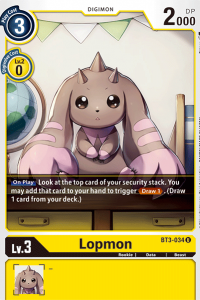 Lopmon BT3-034
