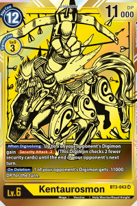 Kentaurosmon BT3-043 Alt. Art