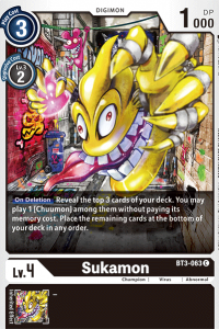 Sukamon BT3-063