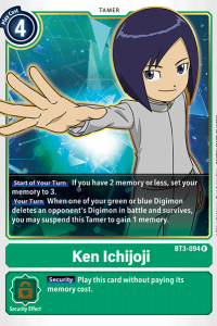 Ken Ichijouji BT3-094