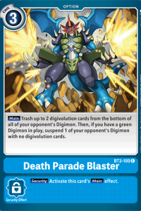Death Parade Blaster BT3-100