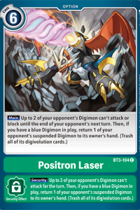 Positron Laser BT3-104