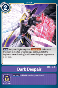 Dark Despair BT3-108
