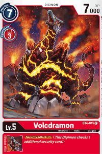 Volcdramon BT4-015