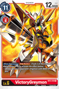 VictoryGreymon BT4-019