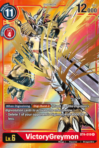 VictoryGreymon BT4-019 Alt. Art