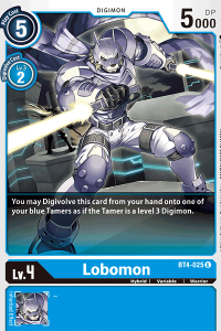 Lobomon BT4-025