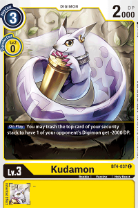 Kudamon BT4-037