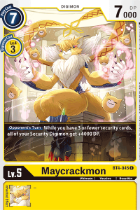 Maycrackmon BT4-045