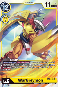 WarGreymon BT4-048
