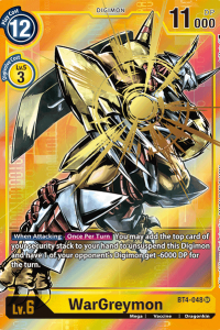 WarGreymon BT4-048 Alt. Art