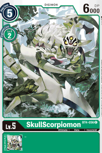SkullScorpiomon BT4-056