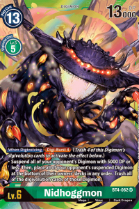 Nidhoggmon BT4-062 Alt. Art