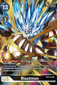 Blastmon BT4-075 Alt. Art