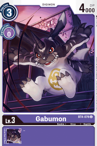 Gabumon BT4-076